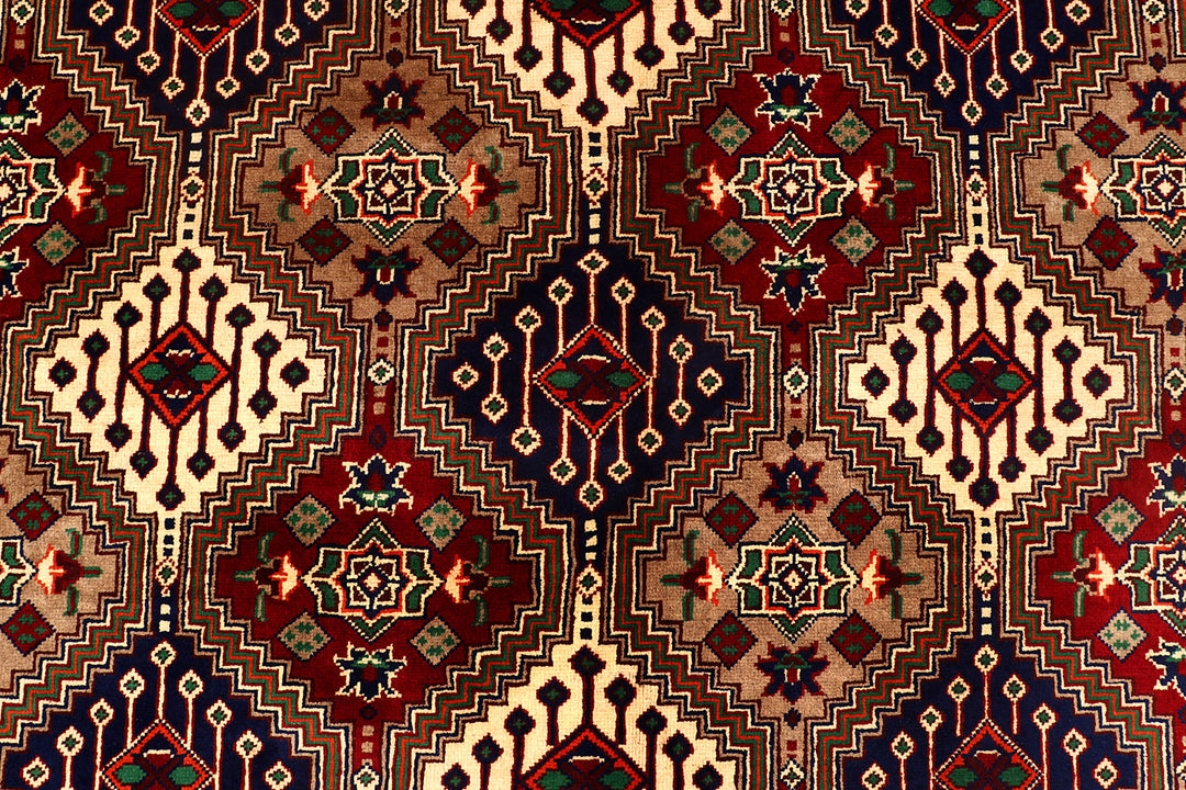 Multi Colored Khal Mohammadi 8'  4" x 11'  3" - No. QA79058