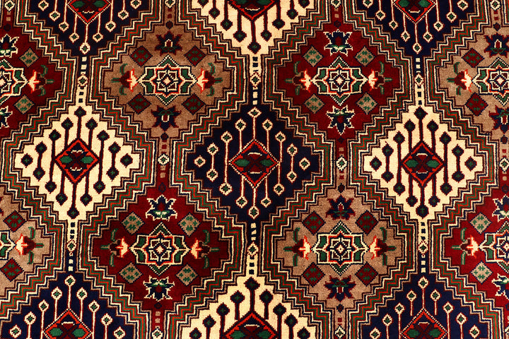 Multi Colored Khal Mohammadi 8'  4" x 11'  3" - No. QA79058