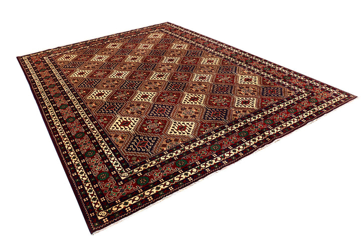 Multi Colored Khal Mohammadi 8'  4" x 11'  3" - No. QA79058