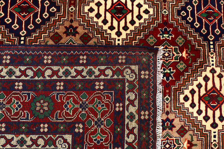 Multi Colored Khal Mohammadi 8'  4" x 11'  3" - No. QA79058