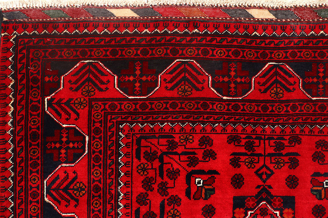 Red Khal Mohammadi 5'  6" x 6'  9" - No. QA76578