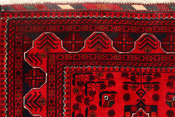 Red Khal Mohammadi 5'  6" x 6'  9" - No. QA76578