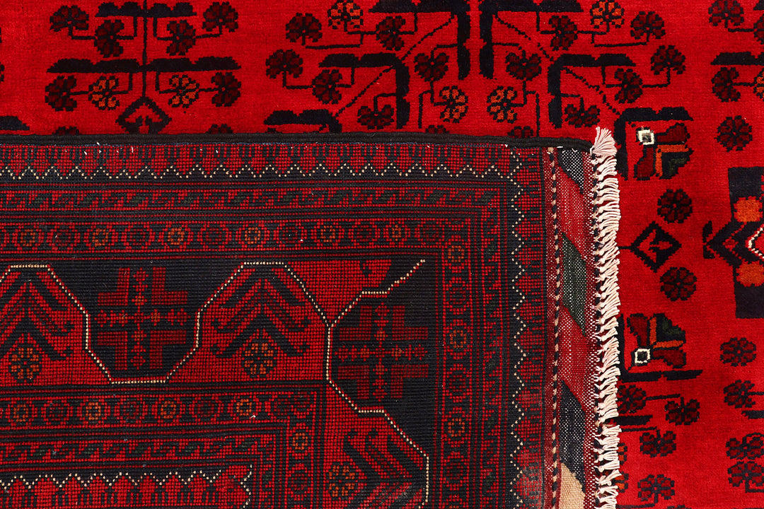 Red Khal Mohammadi 5'  6" x 6'  9" - No. QA76578