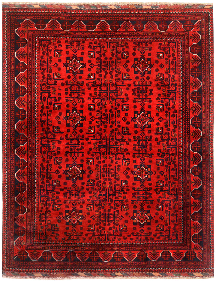 Red Khal Mohammadi 5'  6" x 6'  9" - No. QA76578