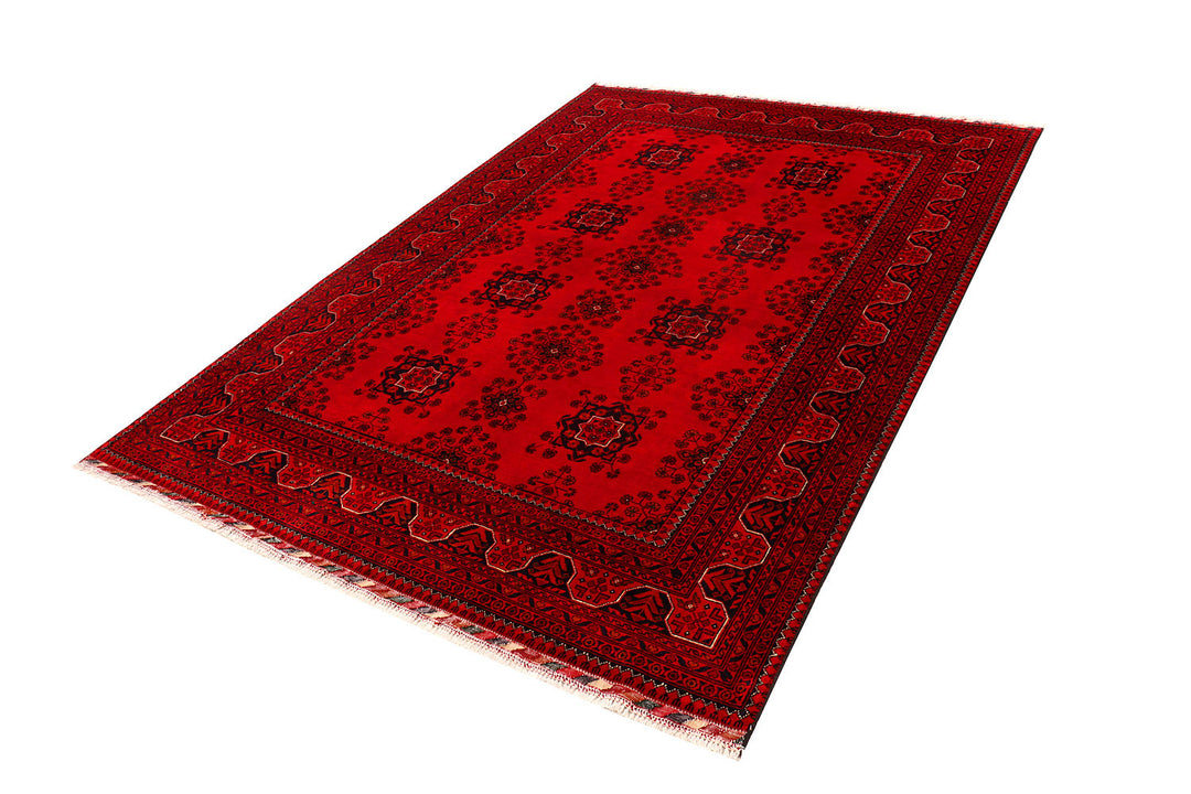 Red Khal Mohammadi 5'  6" x 7'  10" - No. QA77161