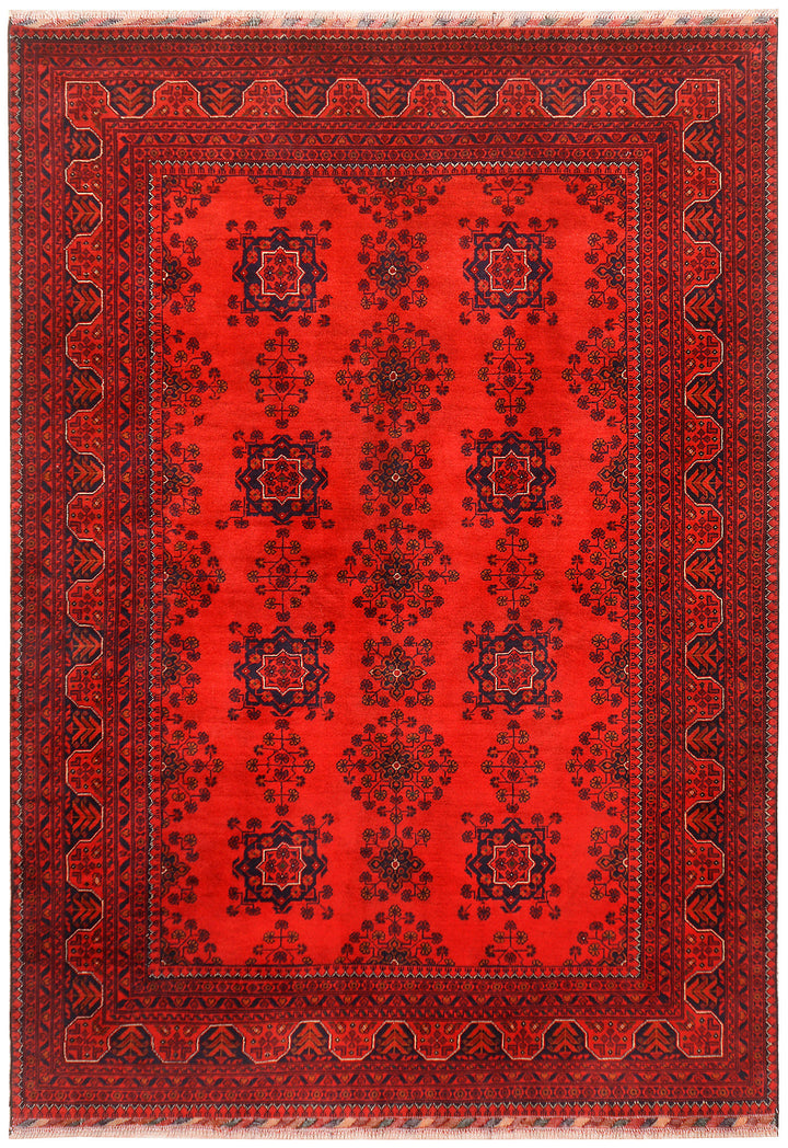 Red Khal Mohammadi 5'  6" x 7'  10" - No. QA77161