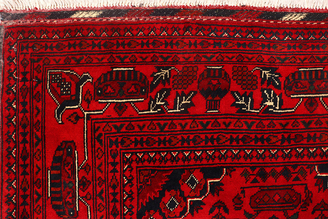 Firebrick Khal Mohammadi 5'  9" x 7'  7" - No. QA55166