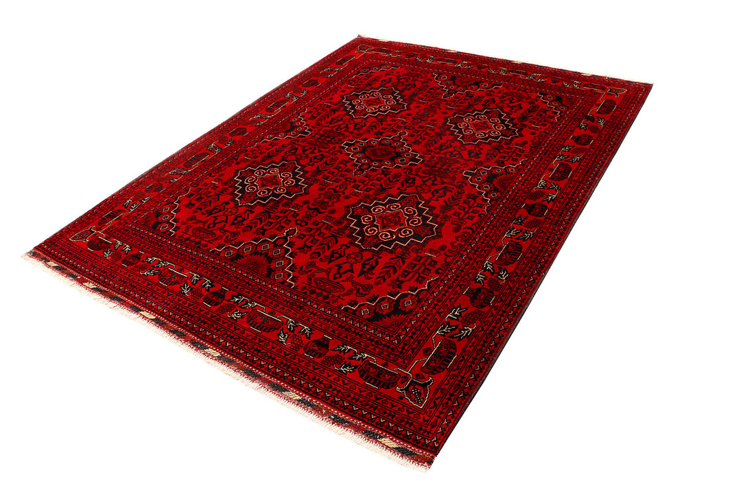 Firebrick Khal Mohammadi 5'  9" x 7'  7" - No. QA55166