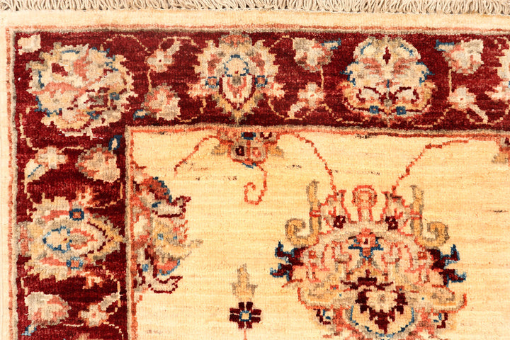 Bisque Oushak 2' 7 x 6' 5 - No. 73318