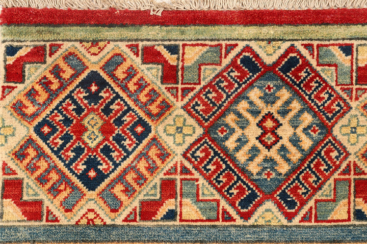 Multi Colored Kazak 2'  7" x 6'  2" - No. QA83106