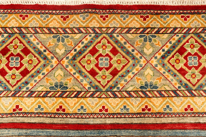Multi Colored Kazak 5'  x" 6'  9" - No. QA22747