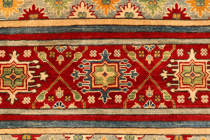 Multi Colored Kazak 5'  x" 6'  9" - No. QA22747