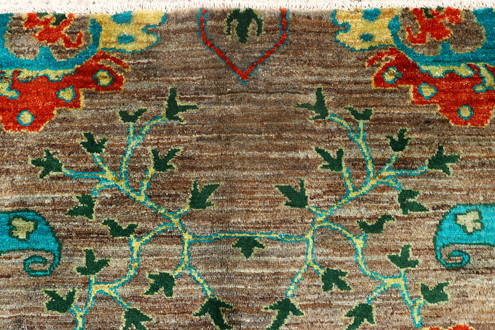 Multi Colored Suzani 8'  10" x 12'  2" - No. QA13875