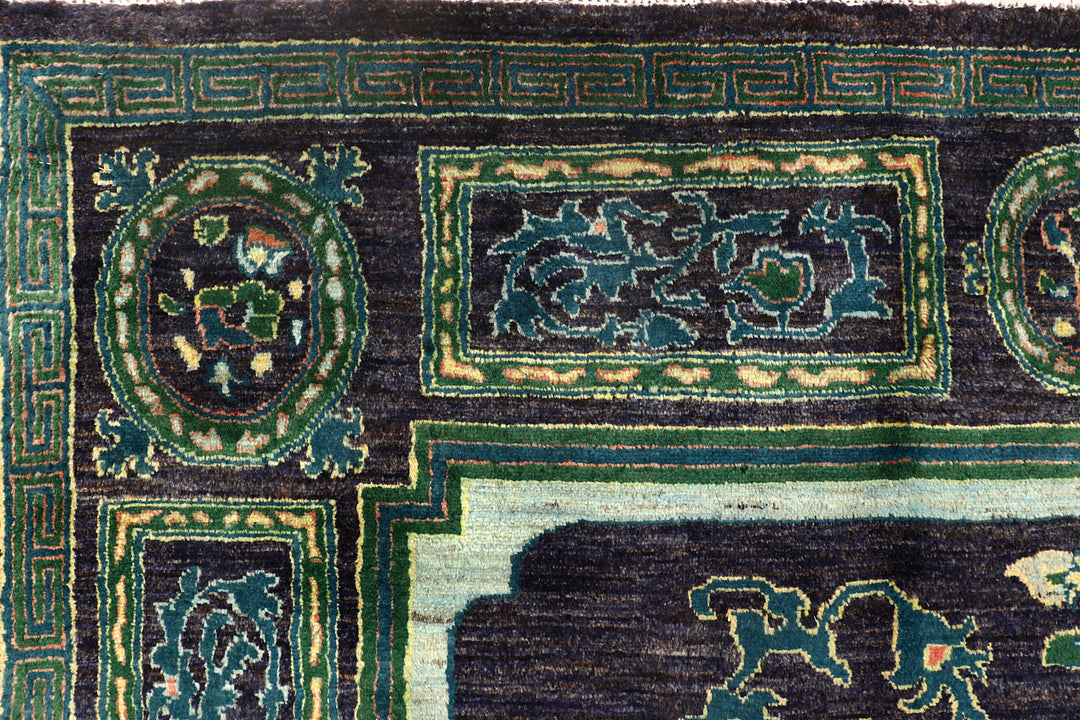 Multi Colored Suzani 7'  11" x 9'  11" - No. QA87137