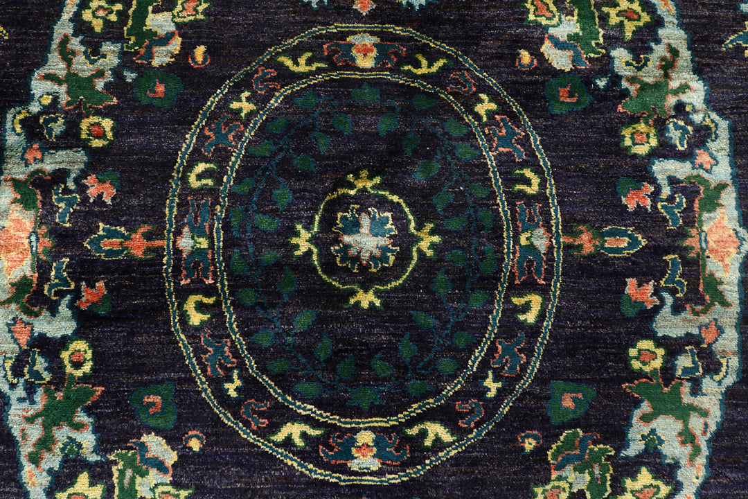 Multi Colored Suzani 7'  11" x 9'  11" - No. QA87137