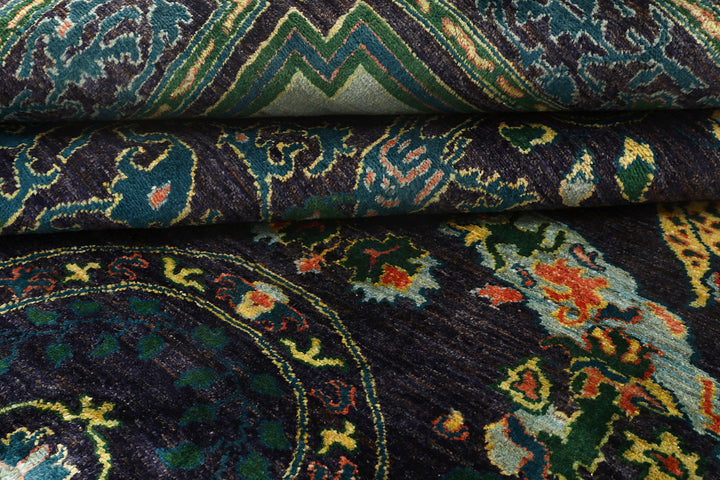 Multi Colored Suzani 7'  11" x 9'  11" - No. QA87137