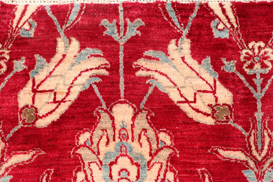 Firebrick Suzani 6'  x" 9'  1" - No. QA43775