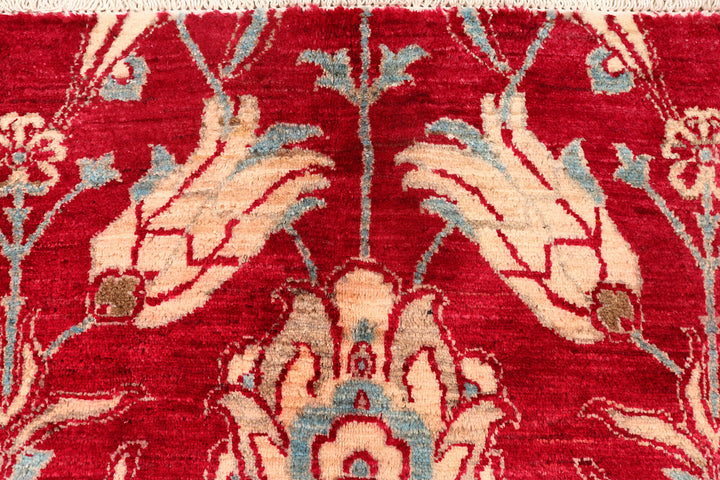 Firebrick Suzani 6'  x" 9'  1" - No. QA43775