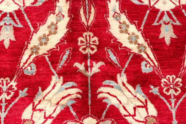 Firebrick Suzani 6'  x" 9'  1" - No. QA43775