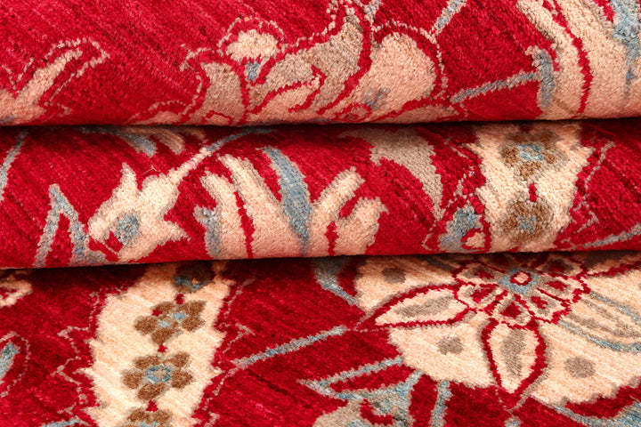 Firebrick Suzani 6'  x" 9'  1" - No. QA43775