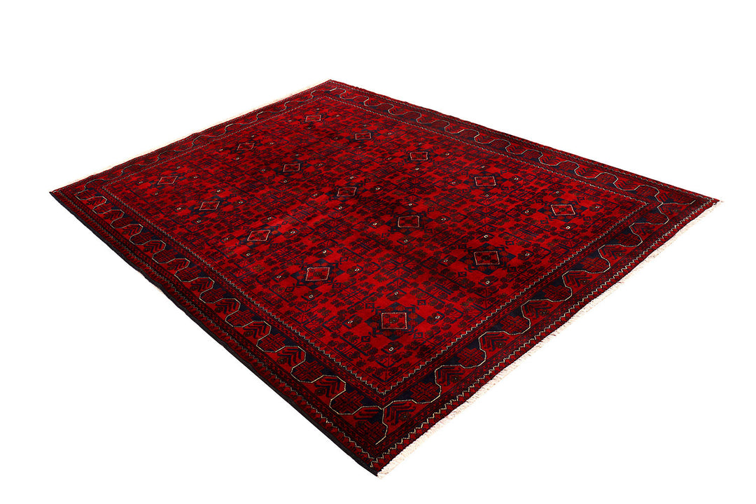 Firebrick Khal Mohammadi 5'  6" x 7'  6" - No. QA89451