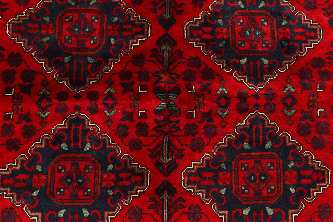 Firebrick Khal Mohammadi 5'  5" x 7'  6" - No. QA86672