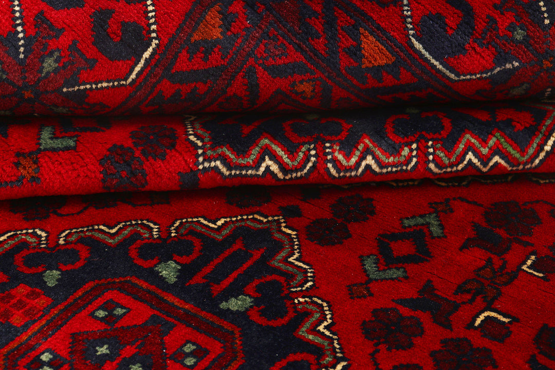 Firebrick Khal Mohammadi 5'  5" x 7'  6" - No. QA86672