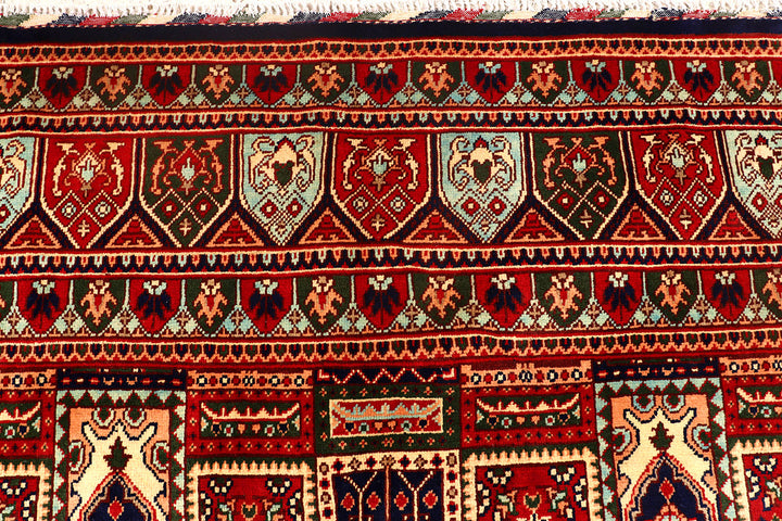 Multi Colored Khal Mohammadi 8'  1" x 11'  6" - No. QA23916