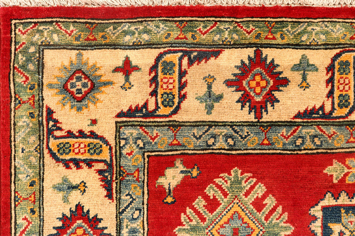 Red Kazak 4'  9" x 6'  10" - No. QA98176
