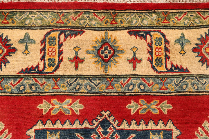 Red Kazak 4'  9" x 6'  10" - No. QA98176