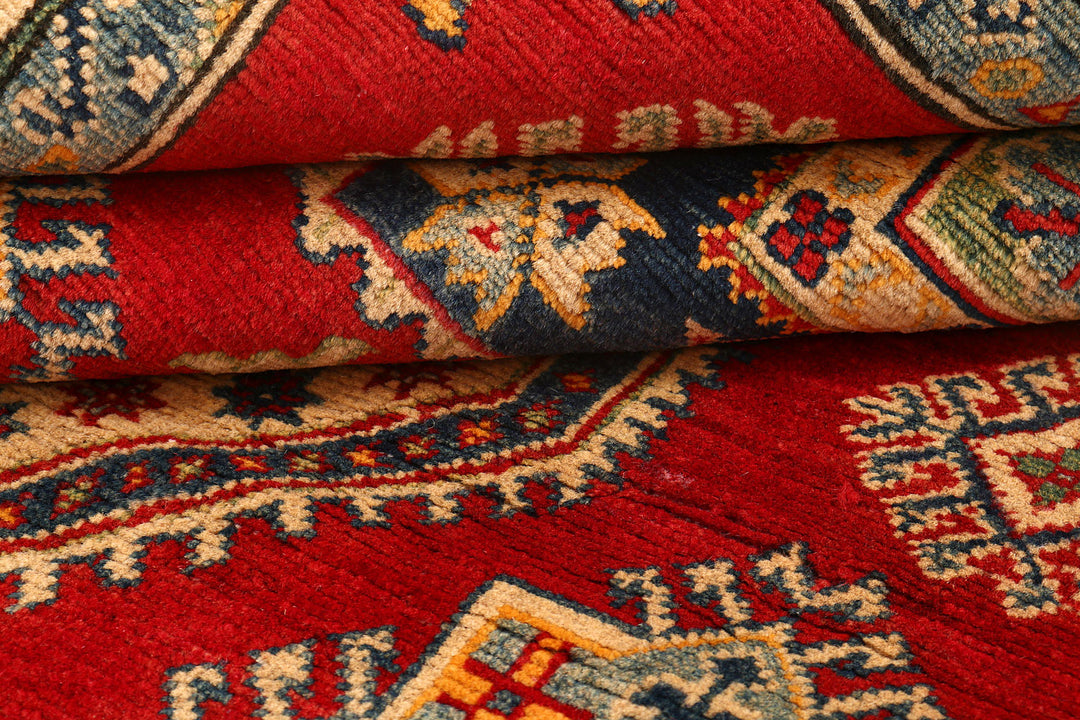 Red Kazak 4'  9" x 6'  10" - No. QA98176