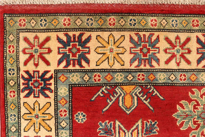 Red Kazak 4'  9" x 6'  11" - No. QA98958