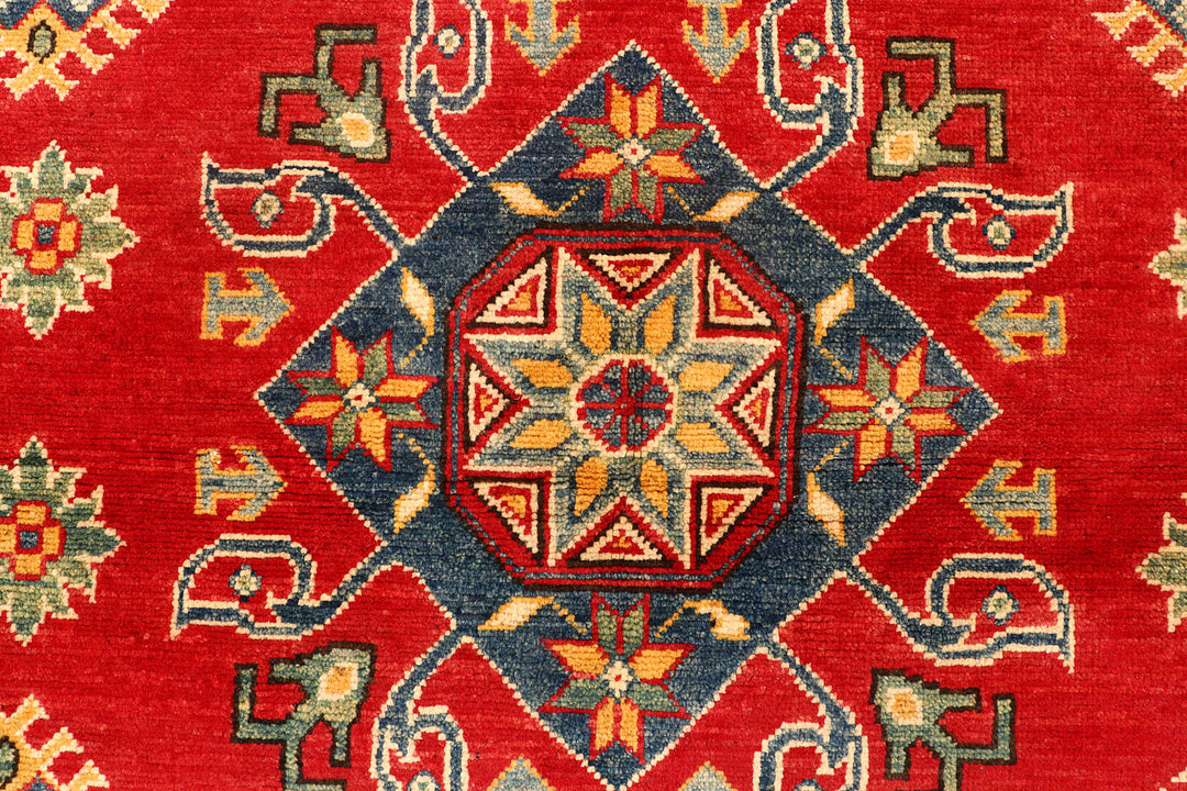 Red Kazak 4'  9" x 6'  11" - No. QA98958