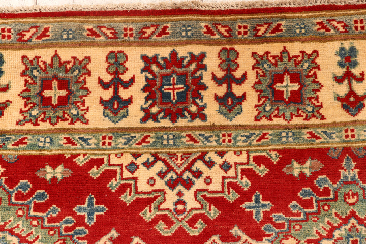 Red Kazak 4'  10" x 6'  4" - No. QA18561