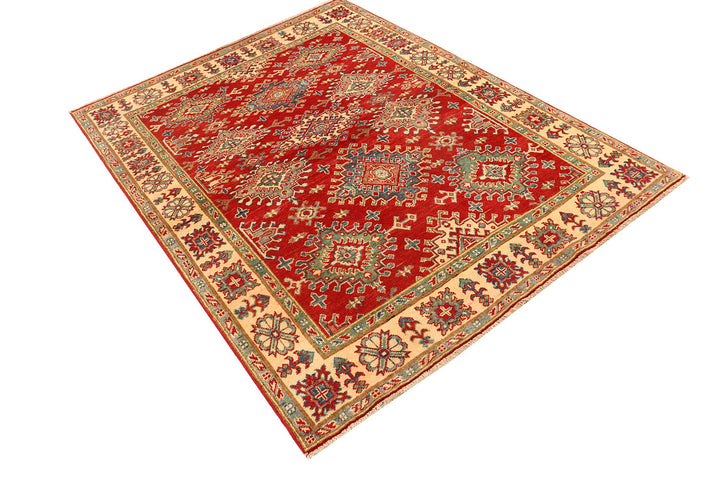 Red Kazak 4'  10" x 6'  4" - No. QA18561