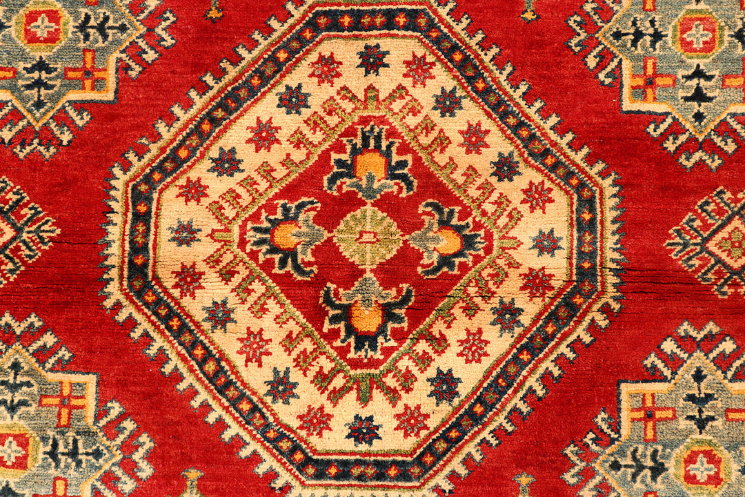 Red Kazak 4'  11" x 6'  11" - No. QA12017