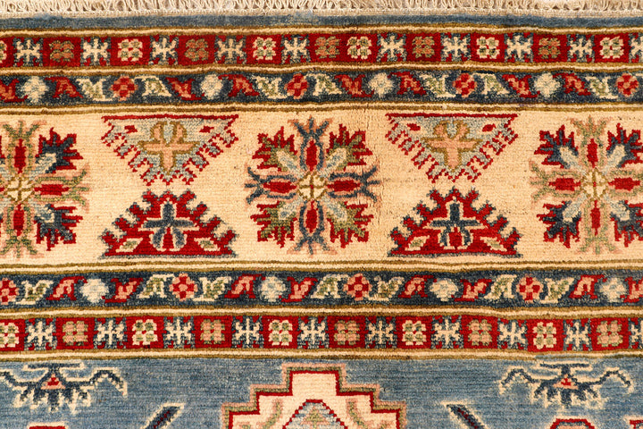Light Steel Blue Kazak 4'  11" x 6'  9" - No. QA16076