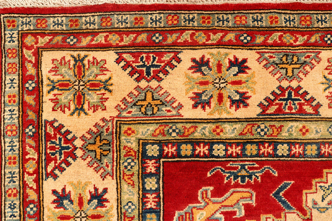 Red Kazak 4'  11" x 6'  8" - No. QA85460