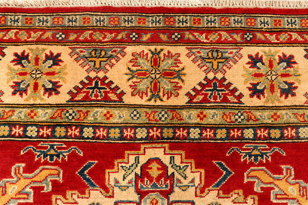 Red Kazak 4'  11" x 6'  8" - No. QA85460