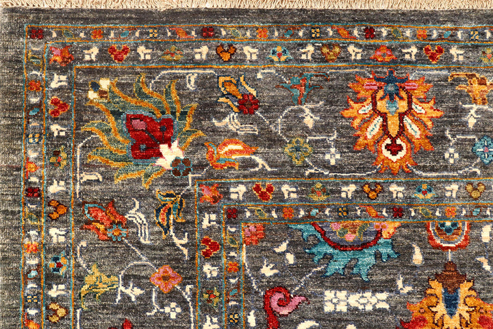 Multi Colored Ziegler 6'  x" 7'  11" - No. QA59534