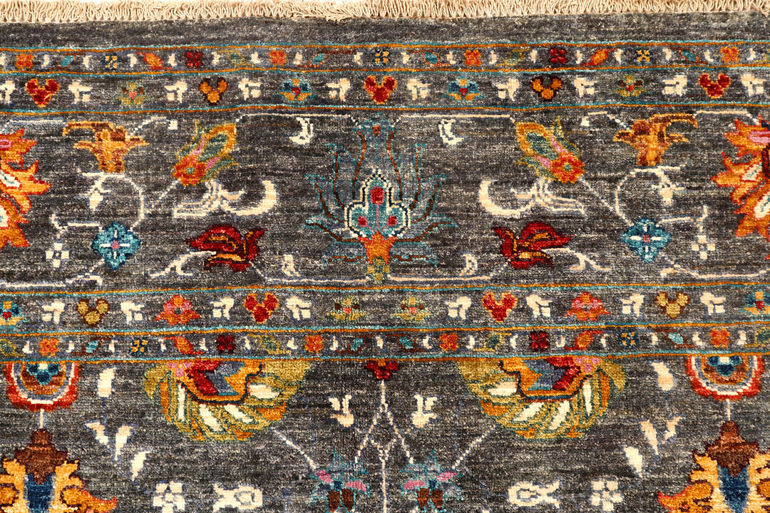 Multi Colored Ziegler 6'  x" 7'  11" - No. QA59534