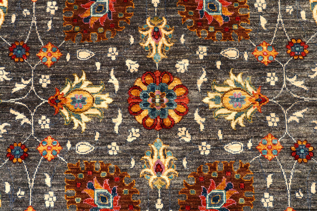 Multi Colored Ziegler 6'  x" 7'  11" - No. QA59534