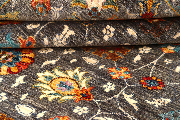 Multi Colored Ziegler 6'  x" 7'  11" - No. QA59534