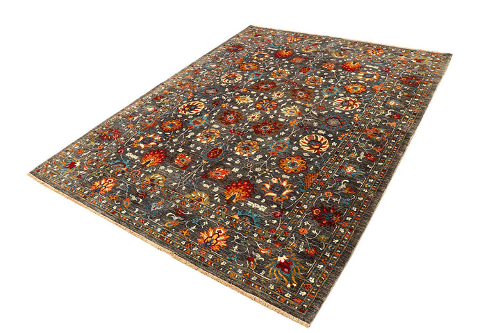 Multi Colored Ziegler 6'  x" 7'  11" - No. QA59534