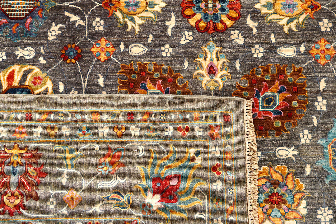 Multi Colored Ziegler 6'  x" 7'  11" - No. QA59534