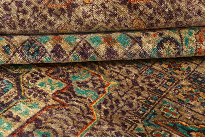 Multi Colored Ziegler 6'  9" x 9'  9" - No. QA76308