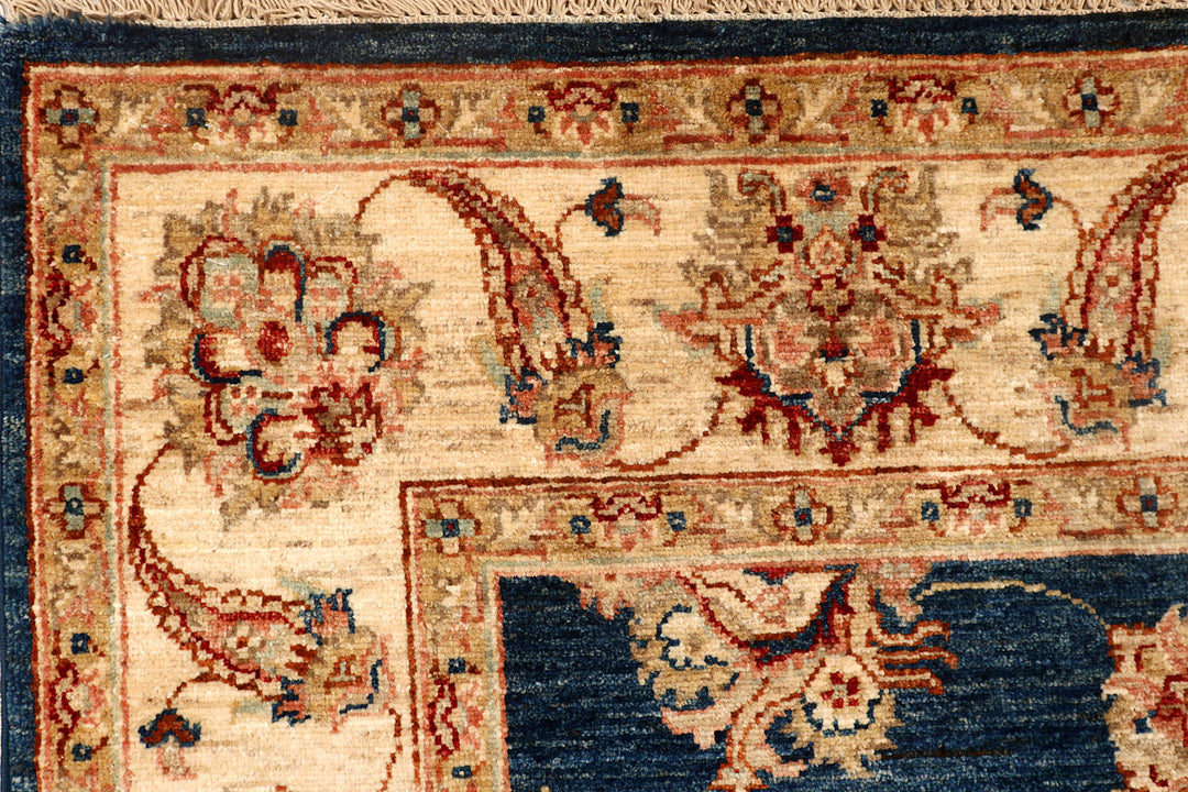 Midnight Blue Ziegler 4' 11 x 6' 10 - No. 73362