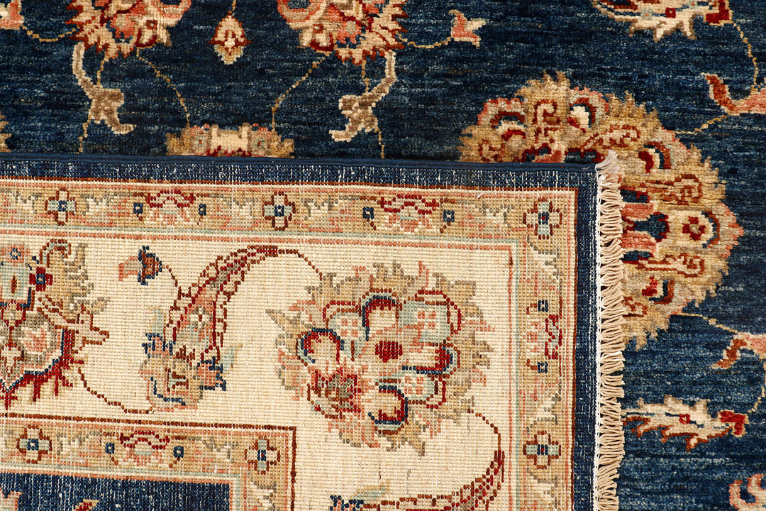 Midnight Blue Ziegler 4' 11 x 6' 10 - No. 73362