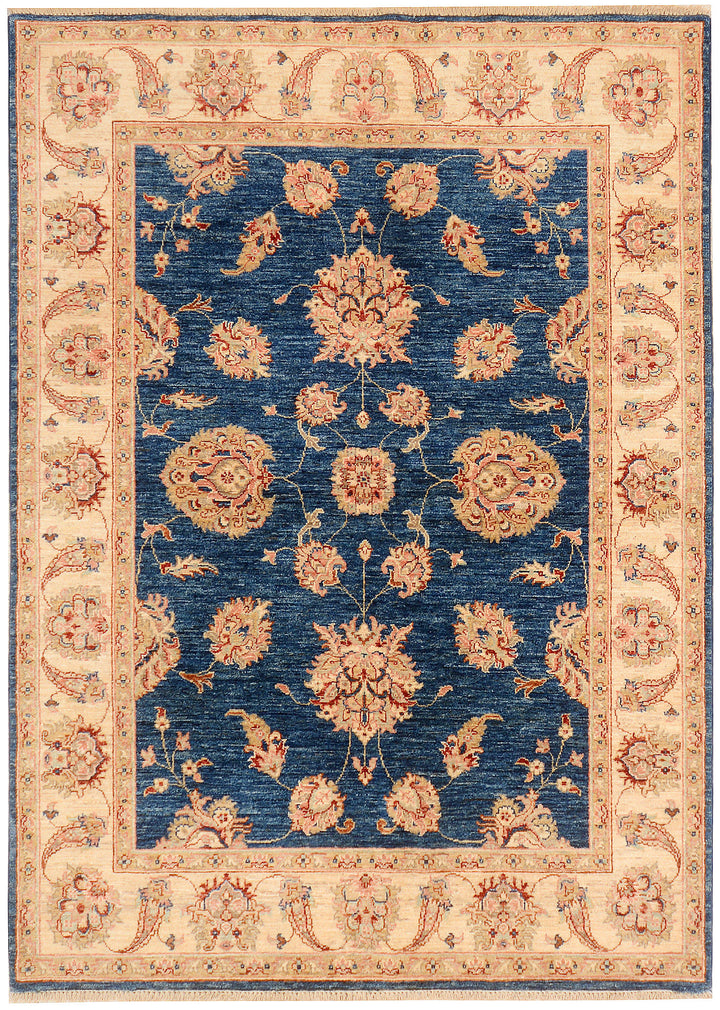 Midnight Blue Ziegler 4' 11 x 6' 10 - No. 73362