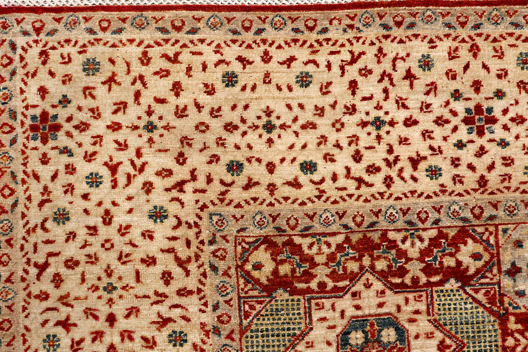 Firebrick Mamluk 5'  10" x 8'  8" - No. QA76545